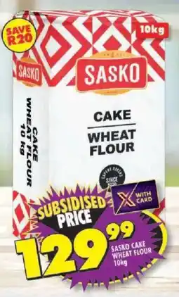 Shoprite Sasko cake wheat flour offer