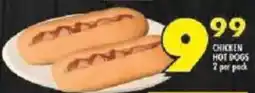 Shoprite Chicken hot dogs offer