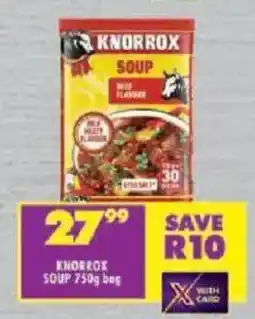 Shoprite Knorrox soup offer