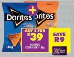 Shoprite Doritos corn chips offer