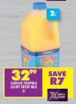 Shoprite Clover tropika dairy fruit mix offer
