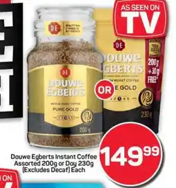 Pick n Pay Hypermarket Douwe Egberts Instant Coffee offer