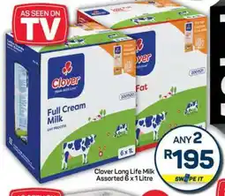 Pick n Pay Hypermarket Clover Long Life Milk offer