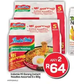Pick n Pay Hypermarket Indomie Mi Goreng Instant Noodles Assorted 5 x 80g offer