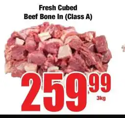 Boxer Fresh Cubed Beef (Bone In) Class A offer