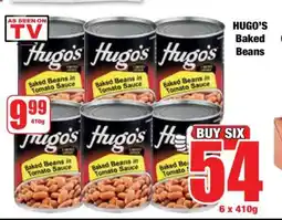 Boxer HUGO'S Baked Beans offer