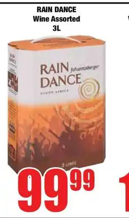 Boxer RAIN DANCE Wine Assorted 3L offer