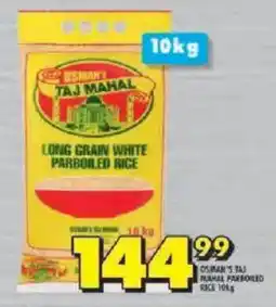 Shoprite Osman's taj mahal parboiled rice offer