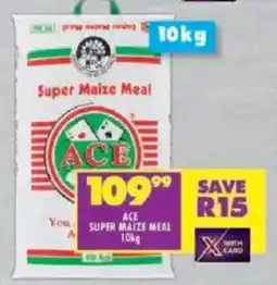 Shoprite Ace super maize meal offer
