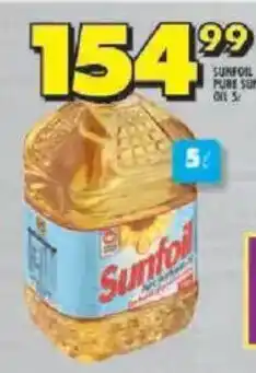 Shoprite Sunfoil pure sunflower oil offer