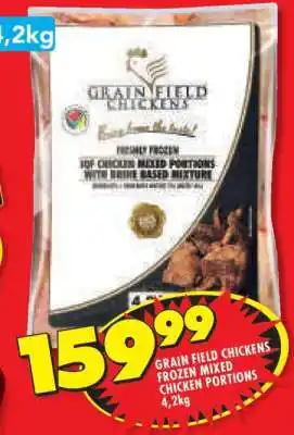 Shoprite Grain Field Chickens Frozen Mixed Chicken Portions offer