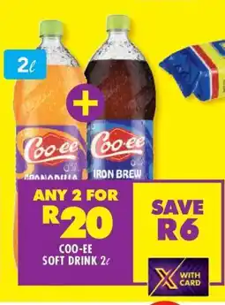 Shoprite Coo-ee Soft Drink 2L offer