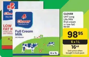 Makro CLOVER UHT Long Life Milk offer