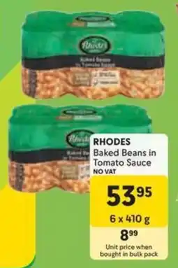 Makro RHODES Baked Beans in Tomato Sauce offer