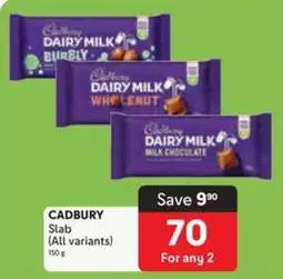Makro CADBURY Slab offer