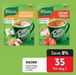 Makro KNORR Cup a Soup offer