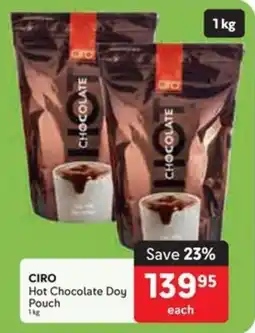 Makro CIRO Hot Chocolate Doy Pouch offer