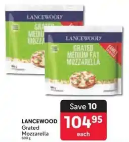 Makro LANCEWOOD Grated Mozzarella offer