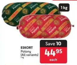 Makro ESKORT Polony offer