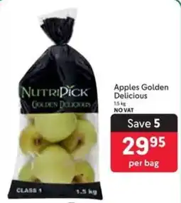 Makro Apples Golden Delicious offer