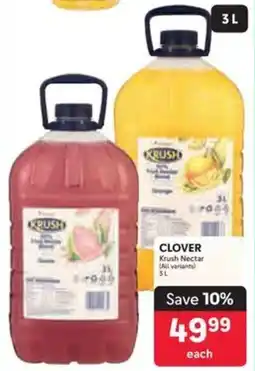 Makro CLOVER Krush Nectar offer