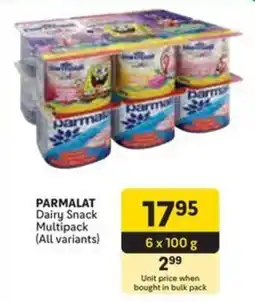 Makro PARMALAT Dairy Snack Multipack offer
