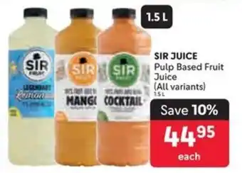 Makro SIR JUICE Pulp Based Fruit Juice offer