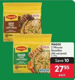 Makro MAGGI 2 Minute Noodles offer
