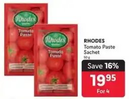 Makro RHODES Tomato Paste offer