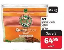 Makro ACE Samp Quick Cook offer
