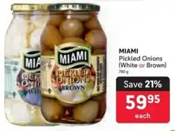 Makro MIAMI Pickled Onions offer