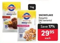 Makro SNOWFLAKE Easymix offer