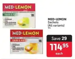 Makro MED-LEMON Sachets offer