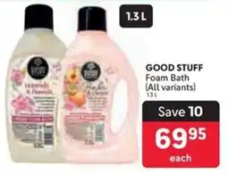 Makro GOOD STUFF Foam Bath offer