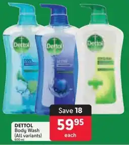 Makro DETTOL Body Wash offer