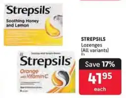 Makro STREPSILS Lozenges offer