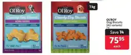 Makro OL'ROY Dog Biscuits offer