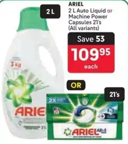 Makro ARIEL Auto Liquid or Machine Power Capsules offer