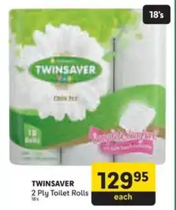 Makro TWINSAVER 2 Ply Toilet Rolls offer