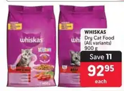 Makro WHISKAS Dry Cat Food offer