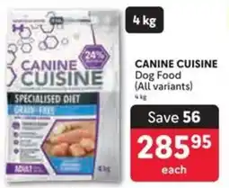 Makro CANINE CUISINE Dog Food offer