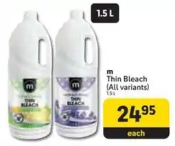 Makro m Thin Bleach offer