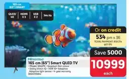Makro Hisense 165 cm (65") Smart QLED TV offer