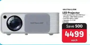 Makro ULTRA-Link LED Projector offer