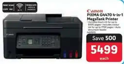 Makro Canon PIXMA G4470 4-in-1 MegaTank Printer offer