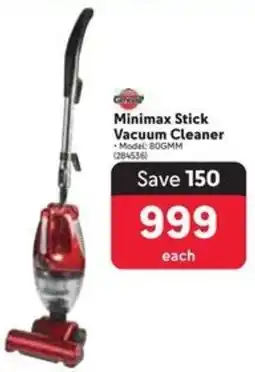 Makro GENESIS Minimax Stick Vacuum Cleaner offer