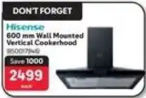 Makro Hisense Wall Mounted Vertical Cookerhood offer
