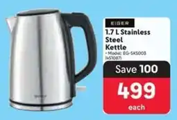 Makro EIGER Stainless Steel Kettle offer