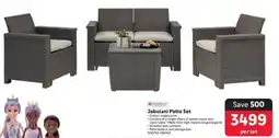 Makro Jabulani Patio Set offer