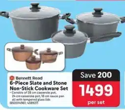 Makro Bennett Read Slate and Stone Non-Stick Cookware Set offer